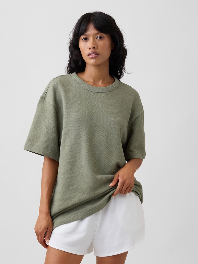 Adult Relaxed French Terry T-Shirt