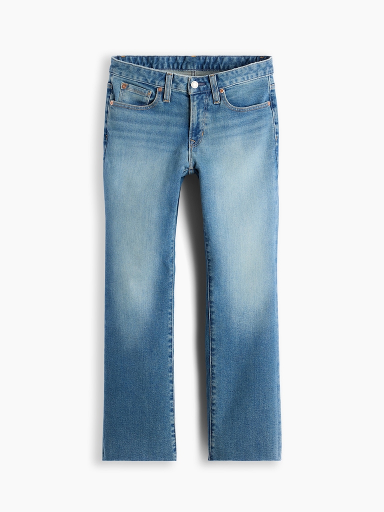 Low Rise Long & Lean Crop Jeans
