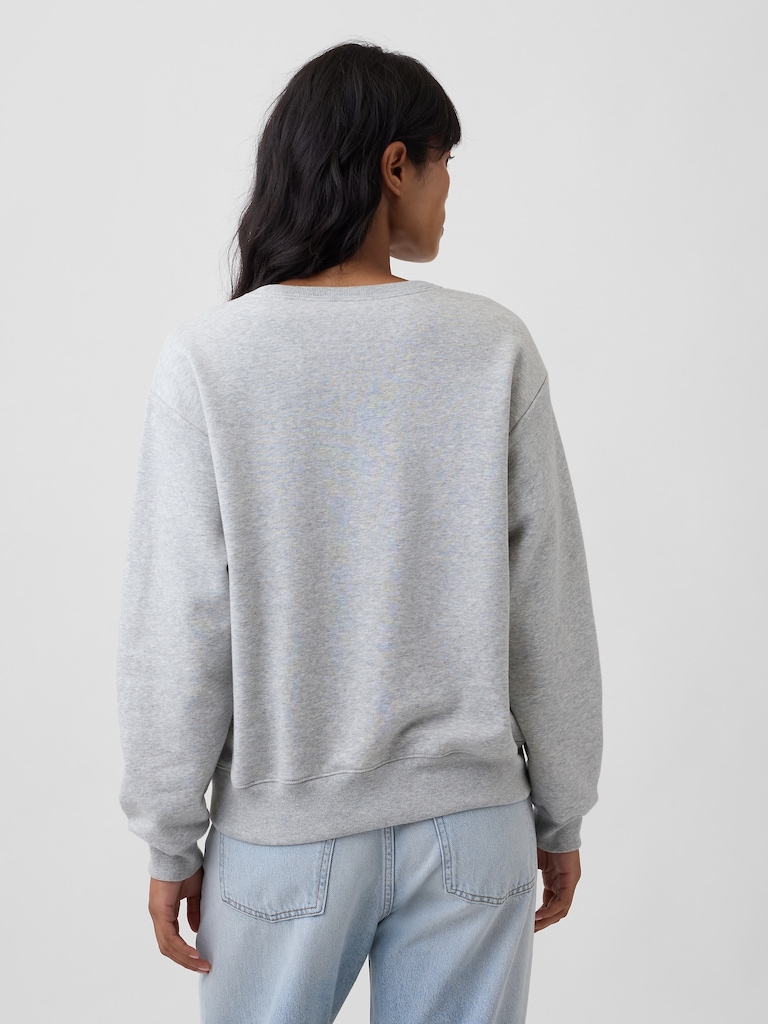 Relaxed Gap City Logo Sweatshirt