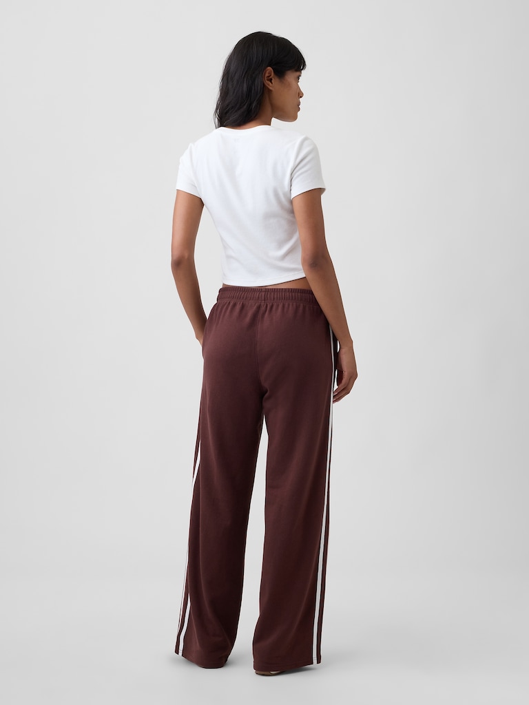 Relaxed French Terry Straight-Leg Sweatpants