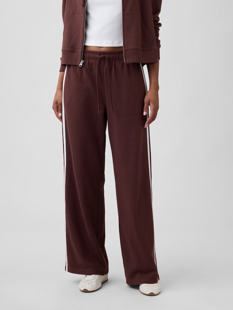Relaxed French Terry Straight-Leg Sweatpants