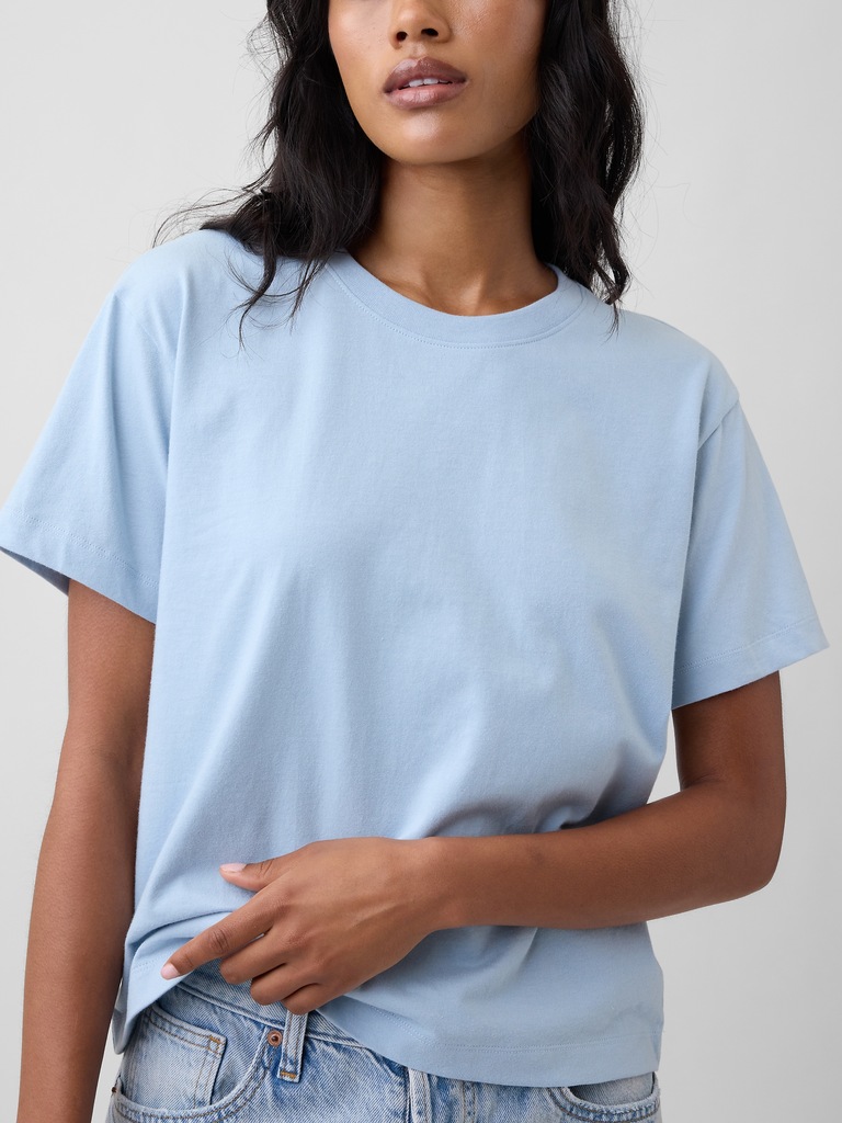 Boxy Crewneck T-Shirt