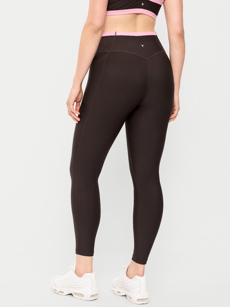 Extra-High Waisted PowerSoft Boundless 7/8 Pocket Leggings – No Front Seam