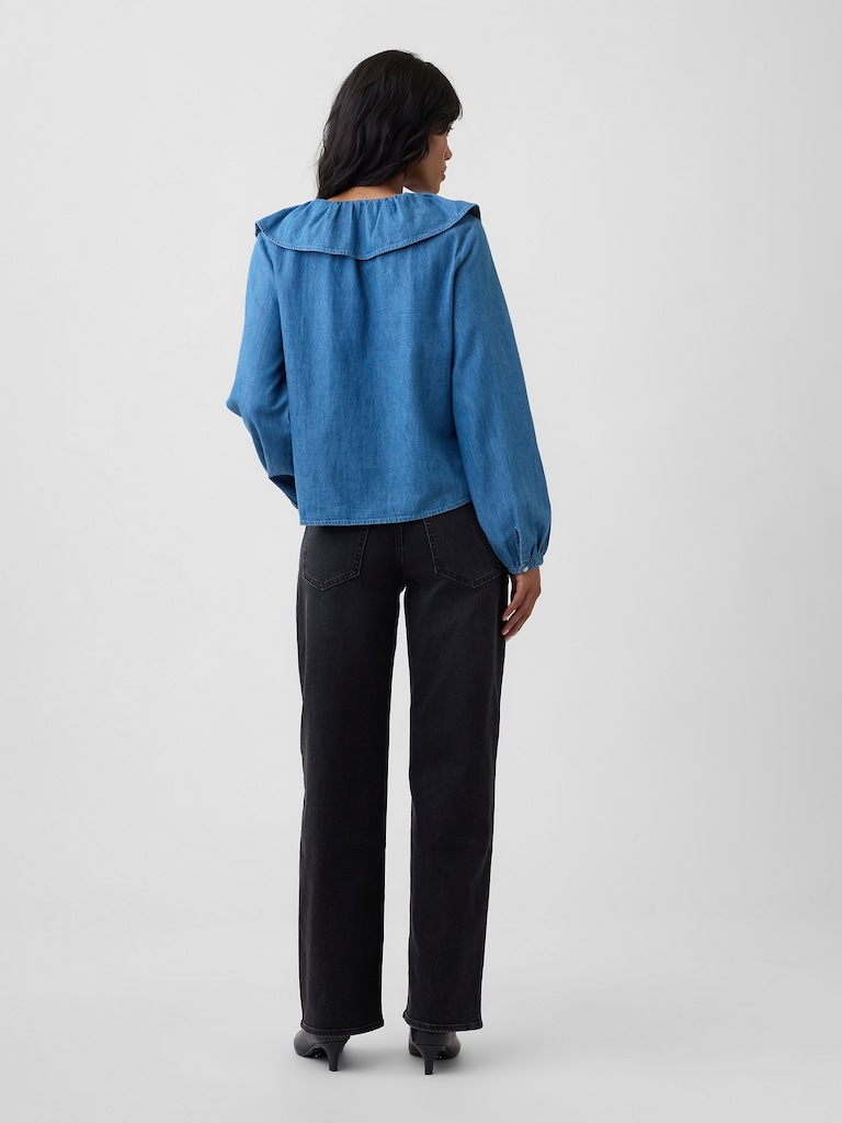 Low Rise '90s Loose Jeans