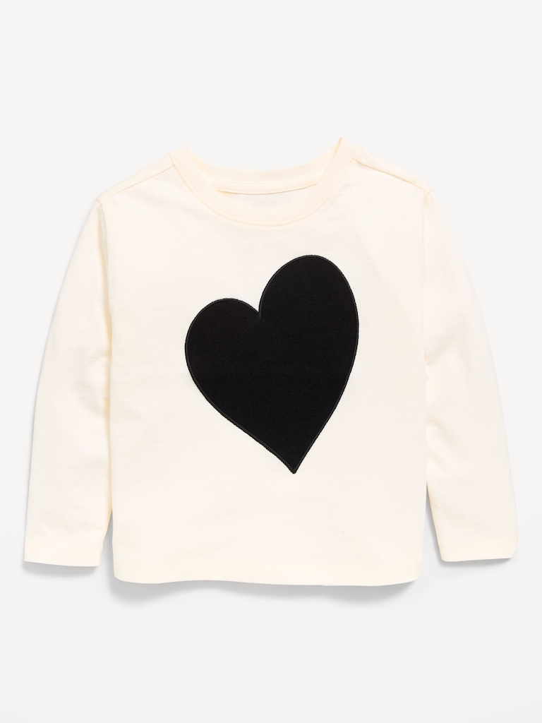 Long-Sleeve Graphic T-Shirt for Toddler Girls