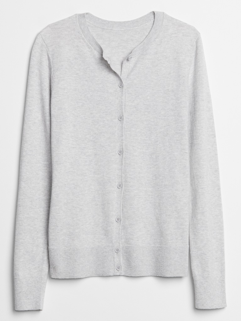 Crewneck Cardigan