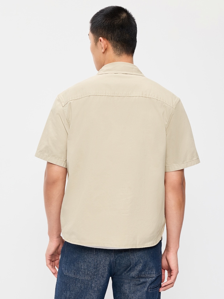Loose Popover Work Shirt