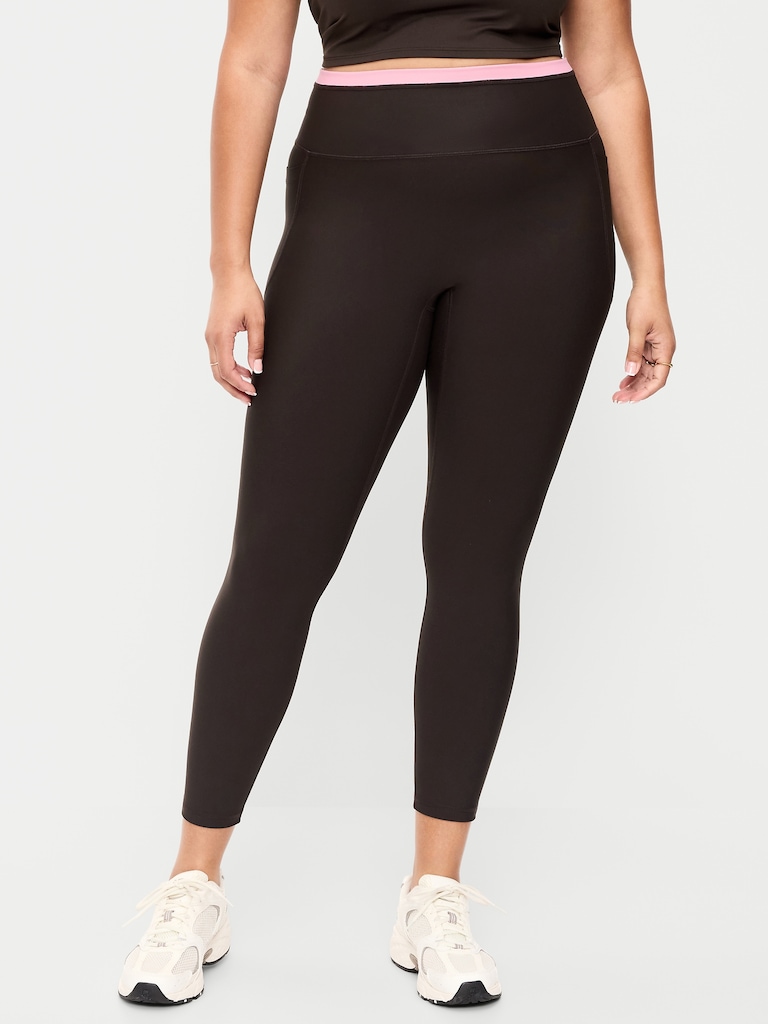 Extra-High Waisted PowerSoft Boundless 7/8 Pocket Leggings – No Front Seam