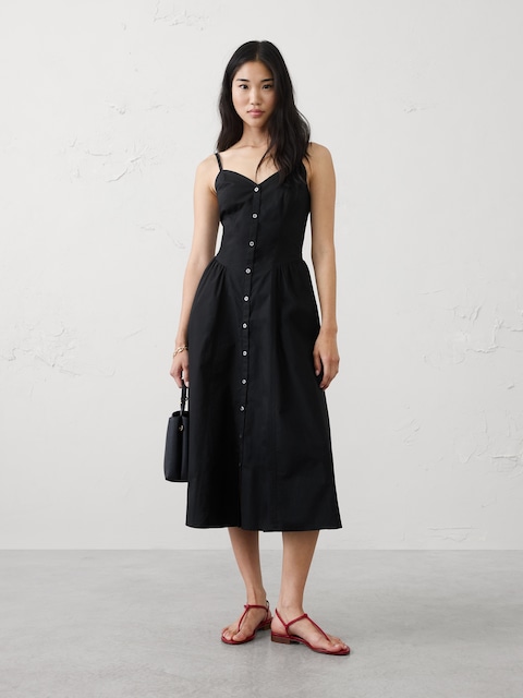 banana republic black dress Women's Black Dresses