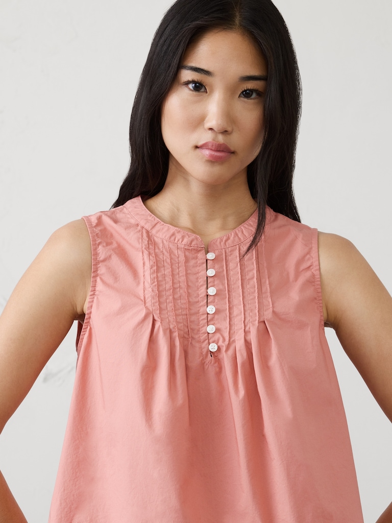 Pintuck Top