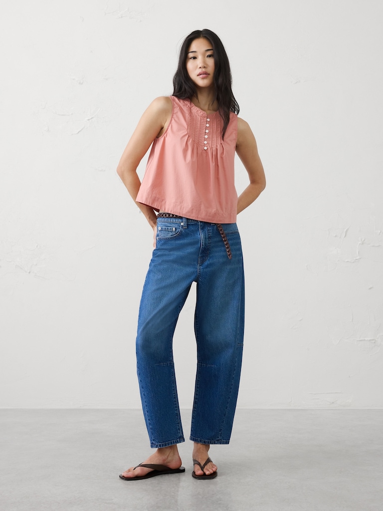Pintuck Top