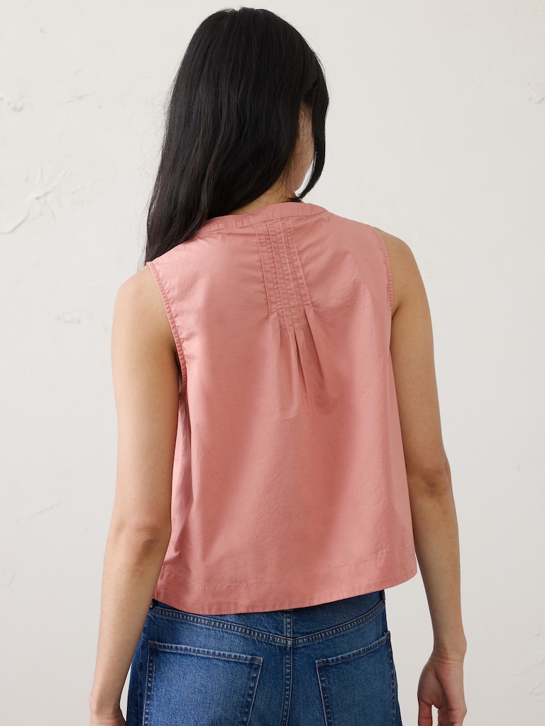 Pintuck Top
