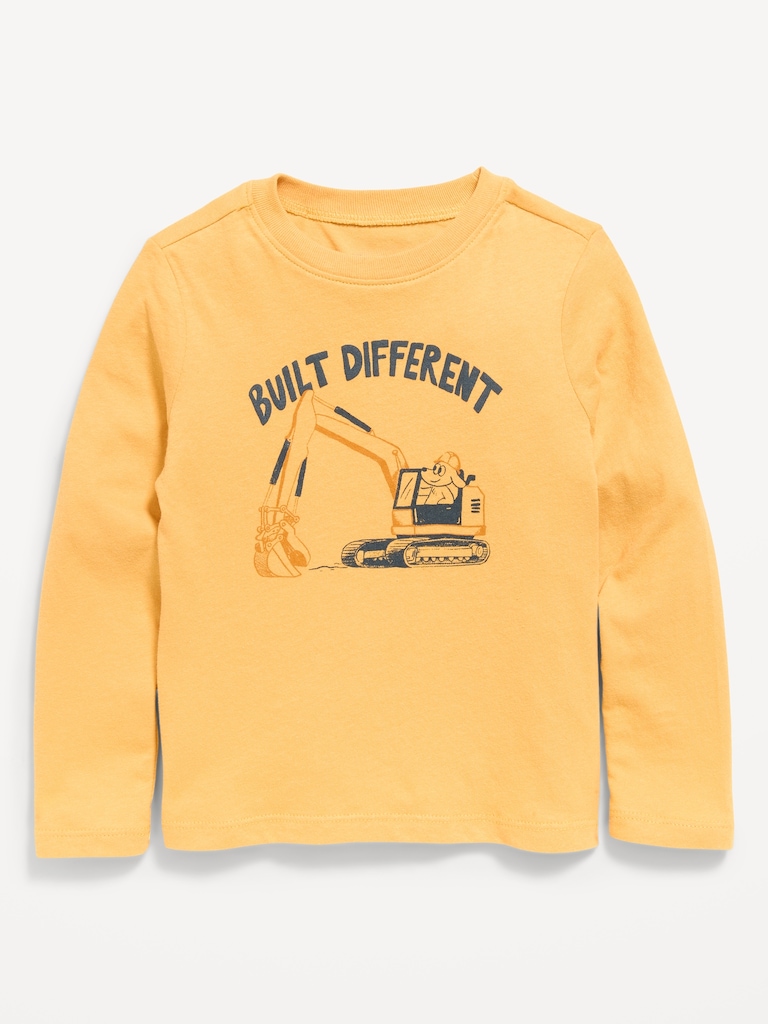 Long-Sleeve Graphic T-Shirt for Toddler Girls