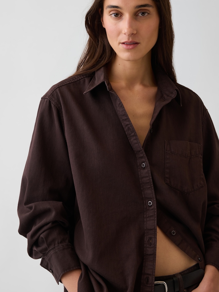 Denim Big Shirt