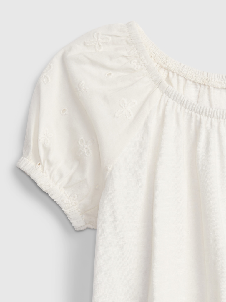 Toddler Puff-Sleeve Top