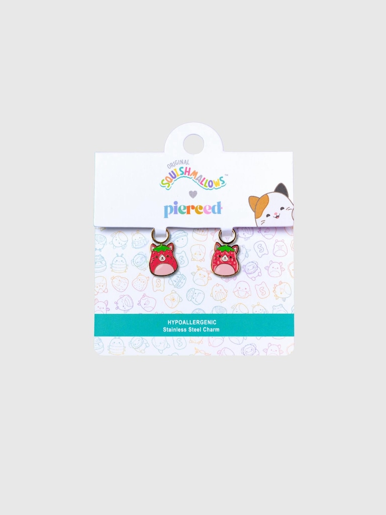 Pierced Co Squishmallows Olma Charms for Huggie Earrings