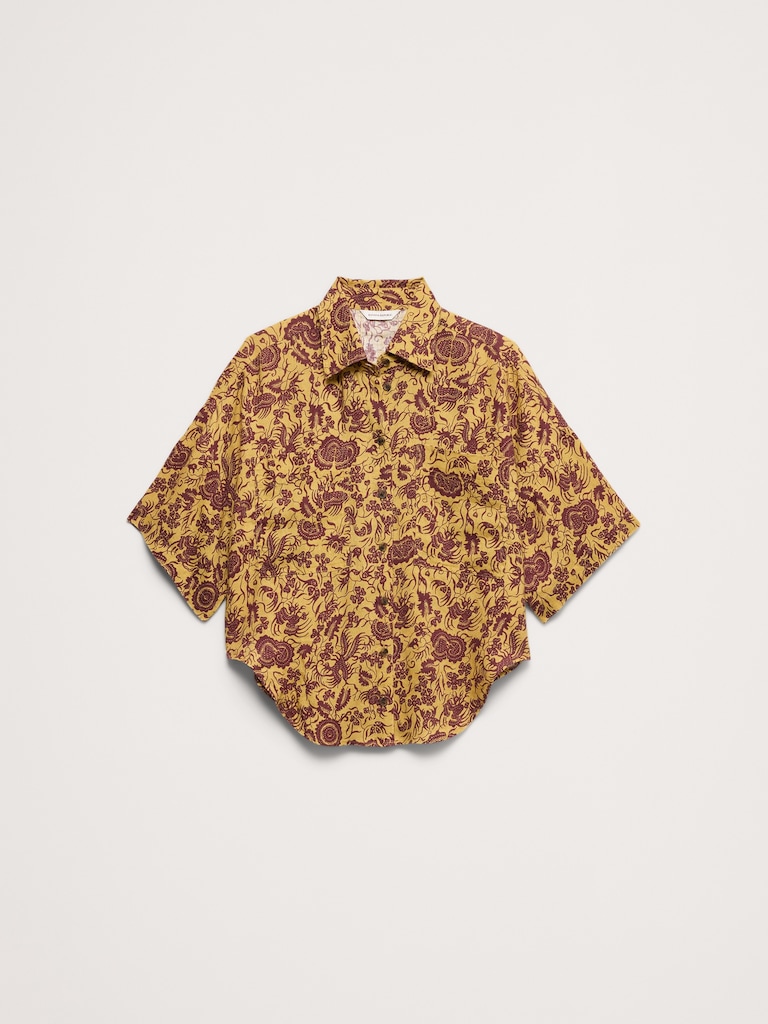 Linen Short-Sleeve Shirt