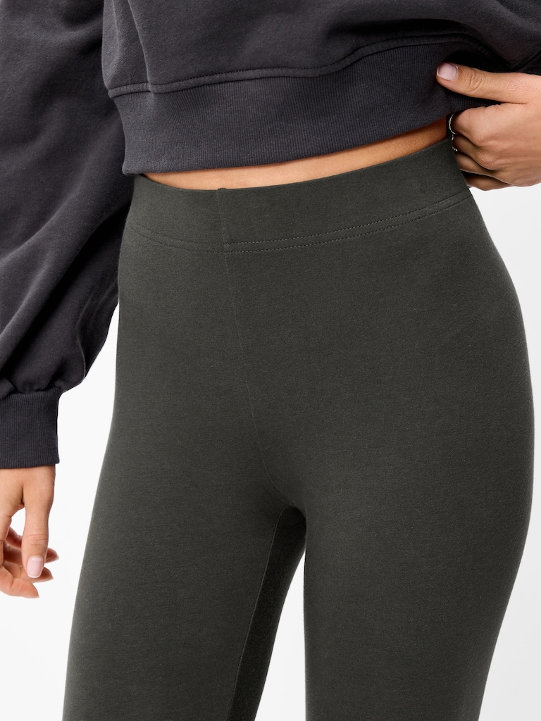 High-Waisted Jersey Fashion Layering Leggings