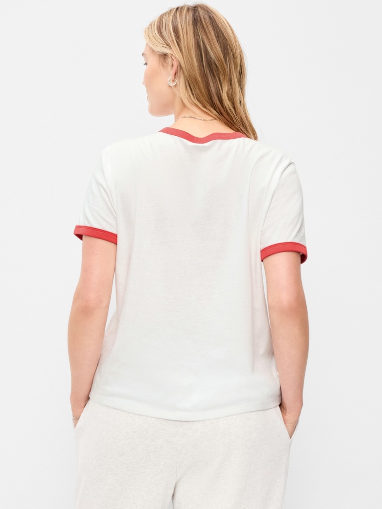 Graphic Ringer T-Shirt
