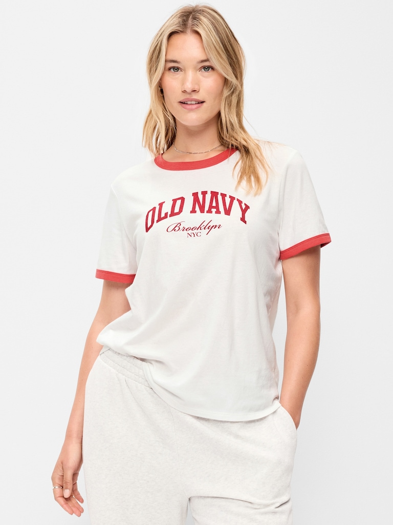 Graphic Ringer T-Shirt