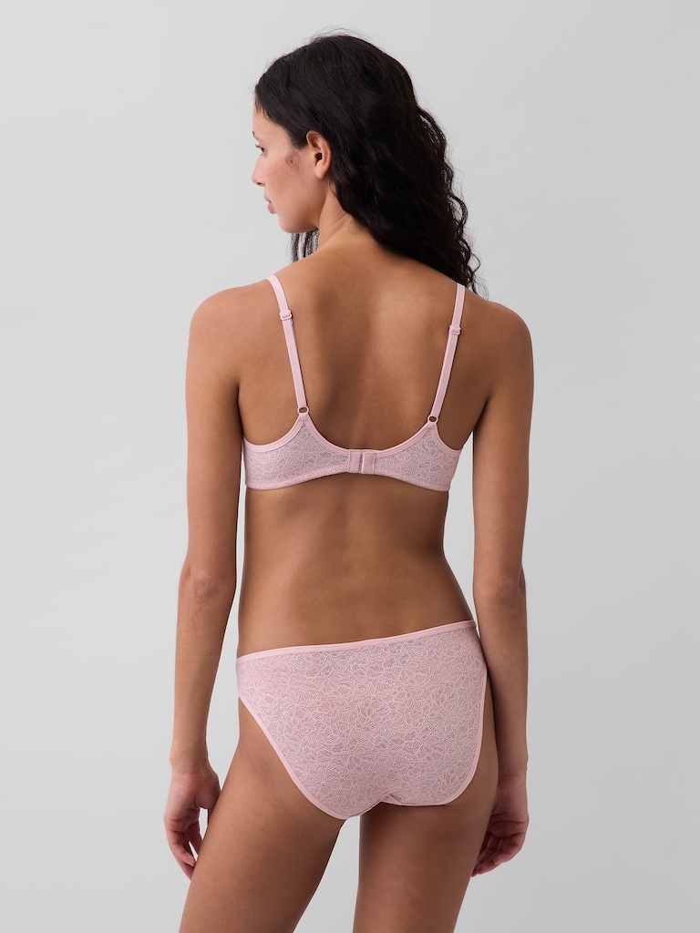 Lace Plunge Bralette