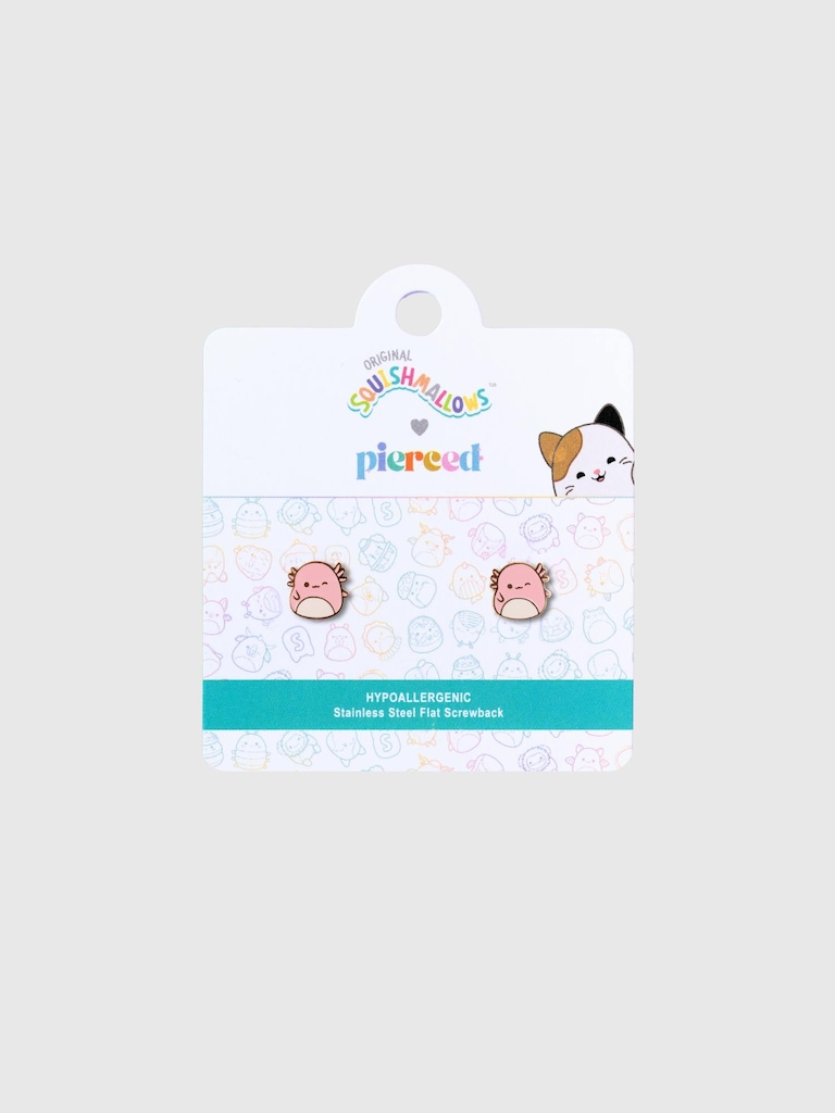 Pierced Co Squishmallows Archie Screwback Earrings