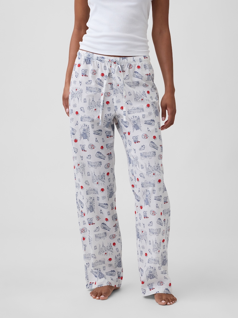 Poplin PJ Pants