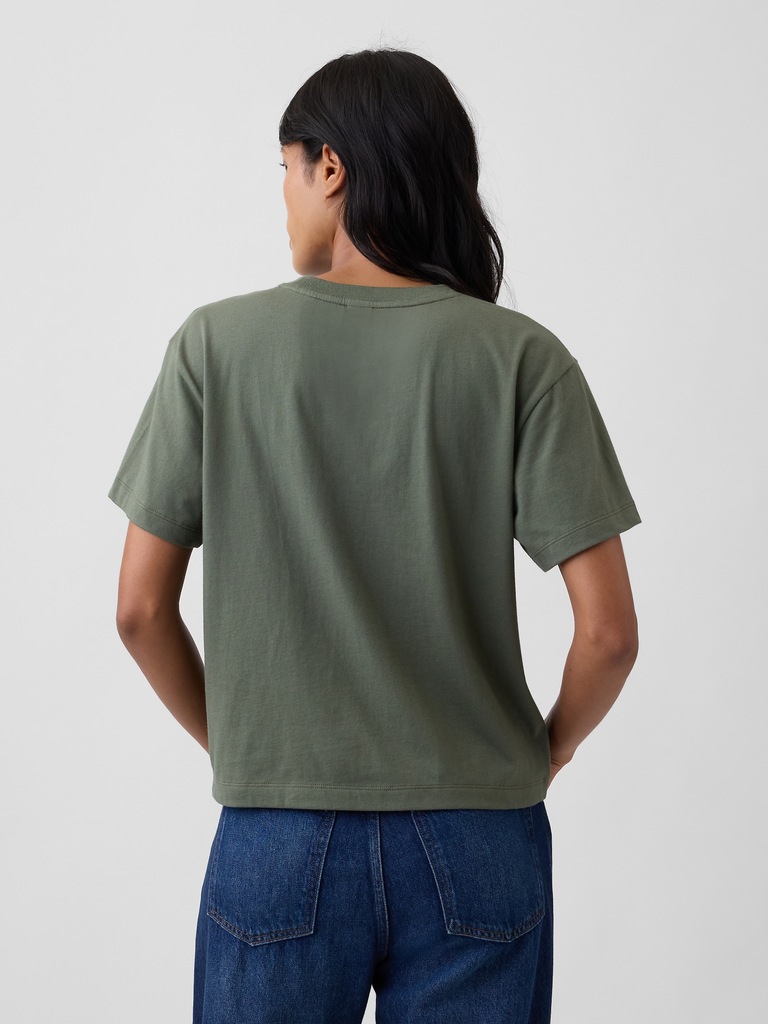 Boxy Crewneck T-Shirt