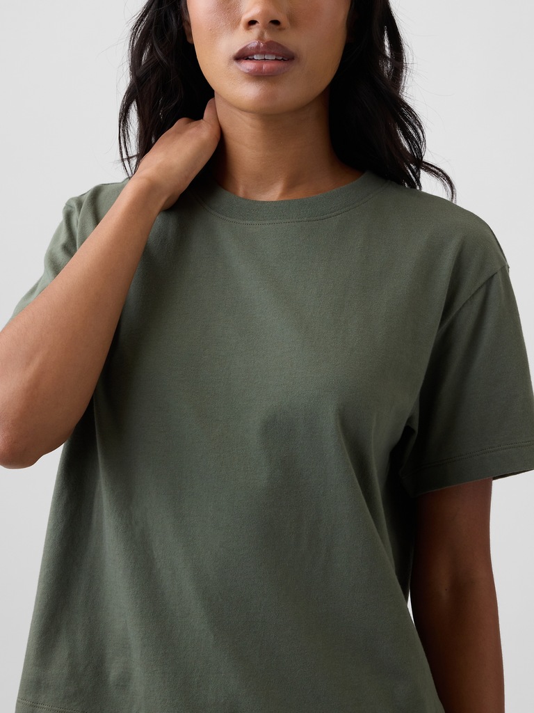 Boxy Crewneck T-Shirt
