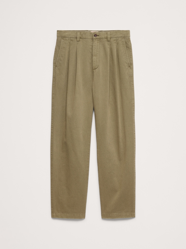Archive Reissue Straight Pleated Chino