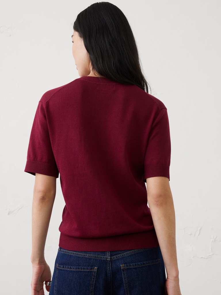 Forever Pocket Sweater T-Shirt