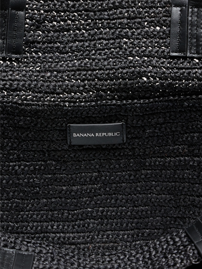 Raffia Straw Tote