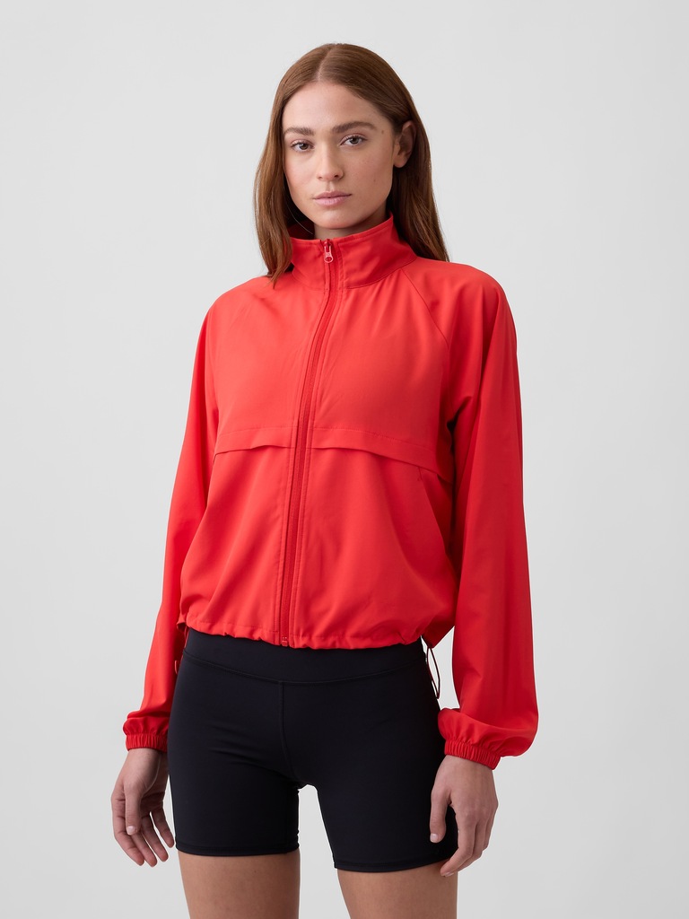 GapFit Oversized Runaround Track Jacket