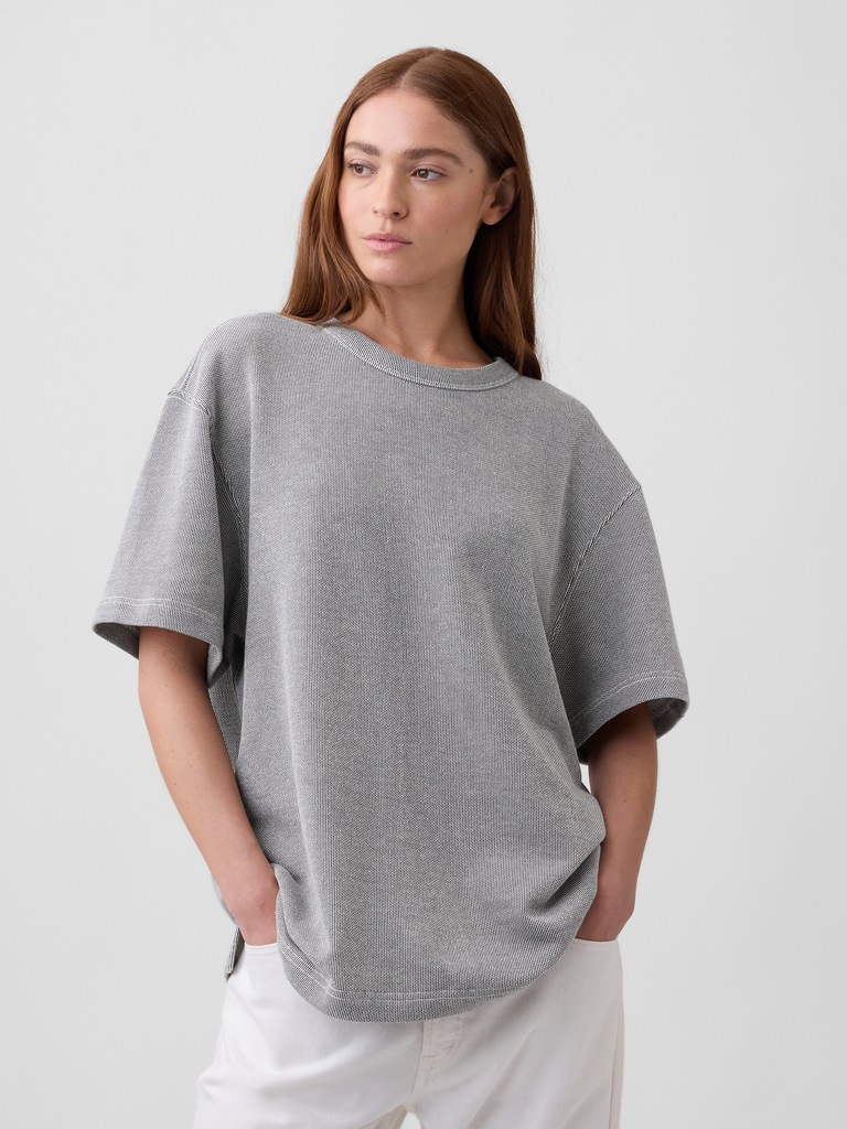 Adult Relaxed French Terry T-Shirt