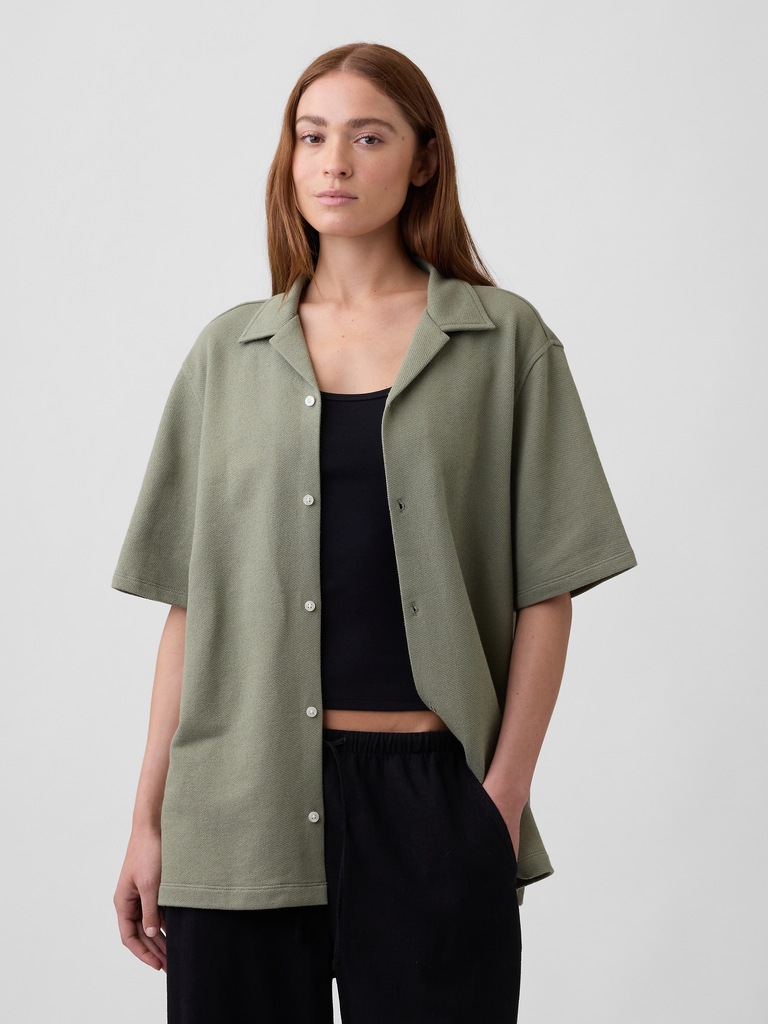 Adult French Terry Vacay Shirt in Standard Fit