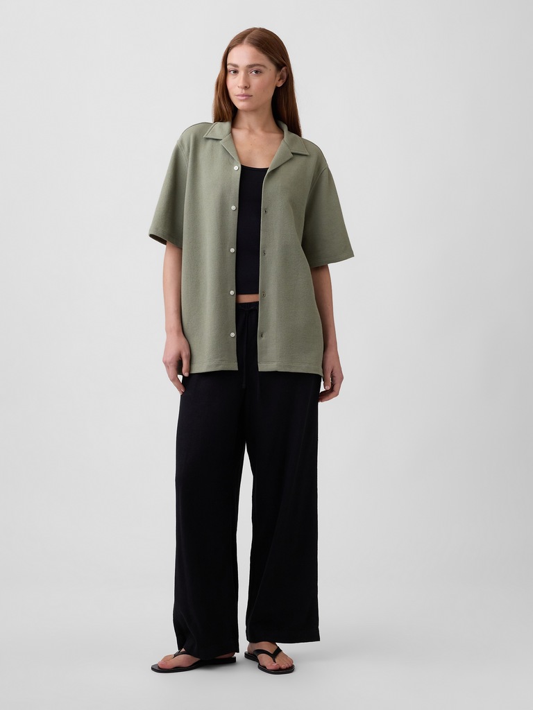 Adult French Terry Vacay Shirt in Standard Fit