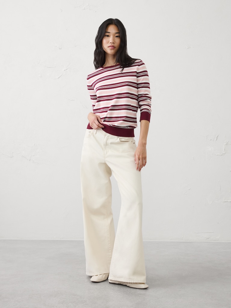 Forever Multi-Stripe Sweater