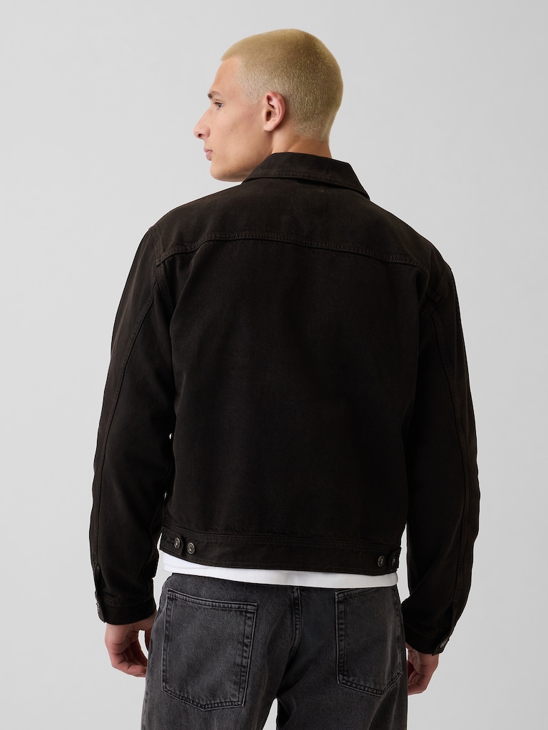 Denim Boxy Workwear Jacket
