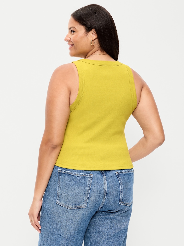 Snug Crop Tank Top