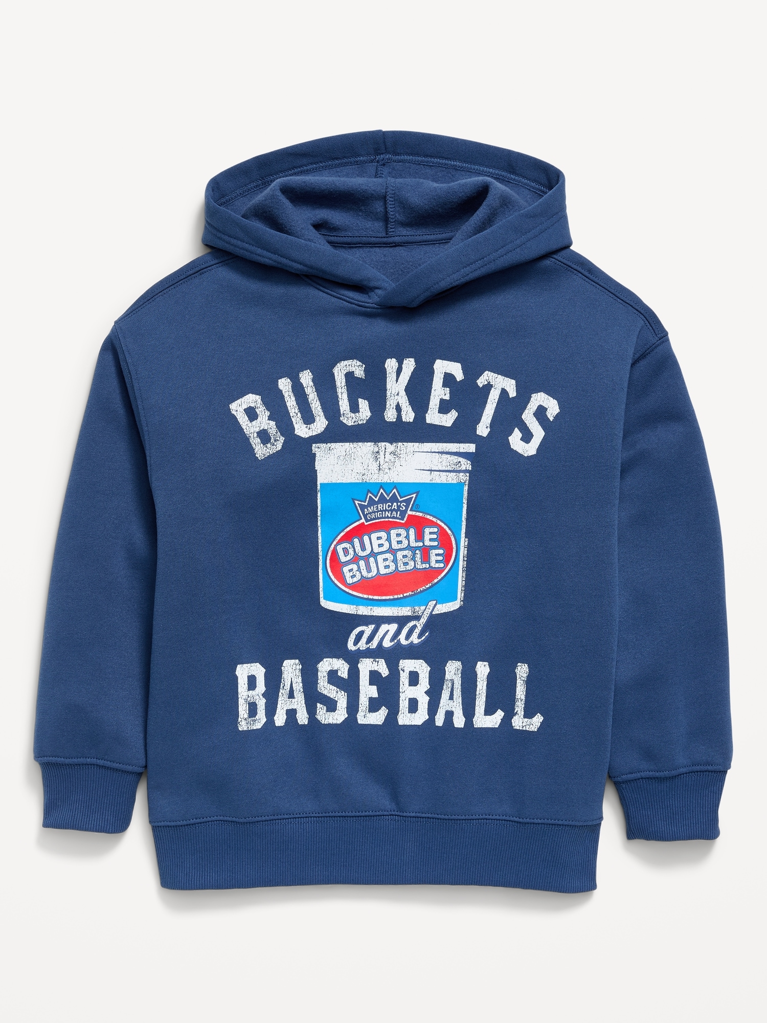 Dubble Bubble® Gender-Neutral Oversized Graphic Pullover Hoodie