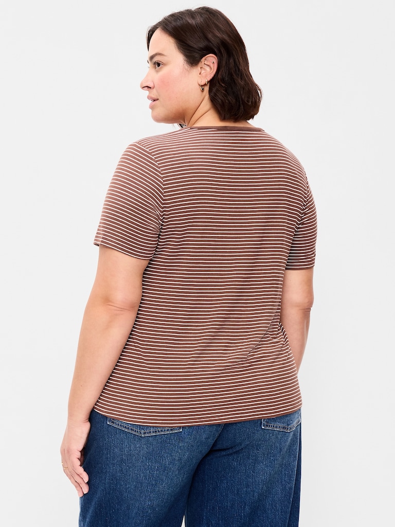 Luxe Crew-Neck T-Shirt