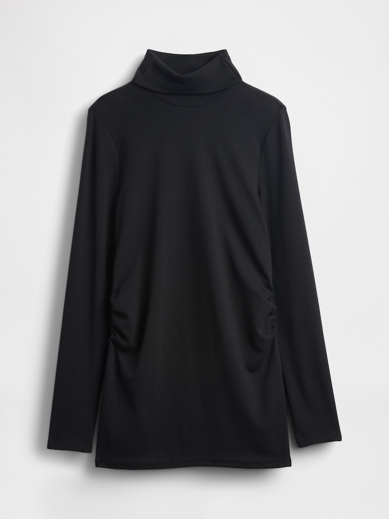 Maternity Modern Turtleneck Shirt
