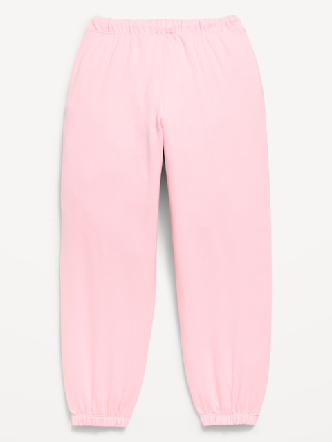 Favorite Fleece High-Waisted Jogger Sweatpants for Girls