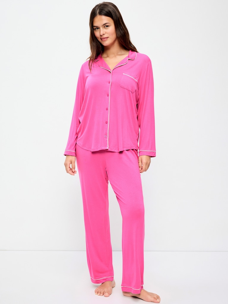 Sunday Sleep Knit Jersey Pant Set
