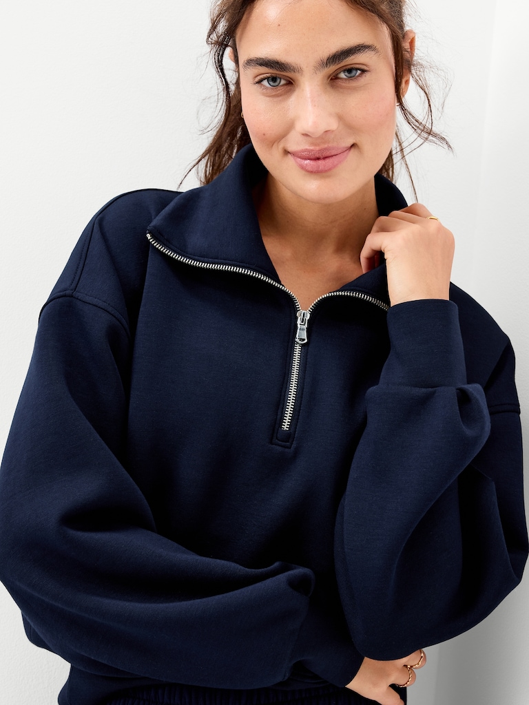 Bounce Fleece Half-Zip Pullover Sweatshirt
