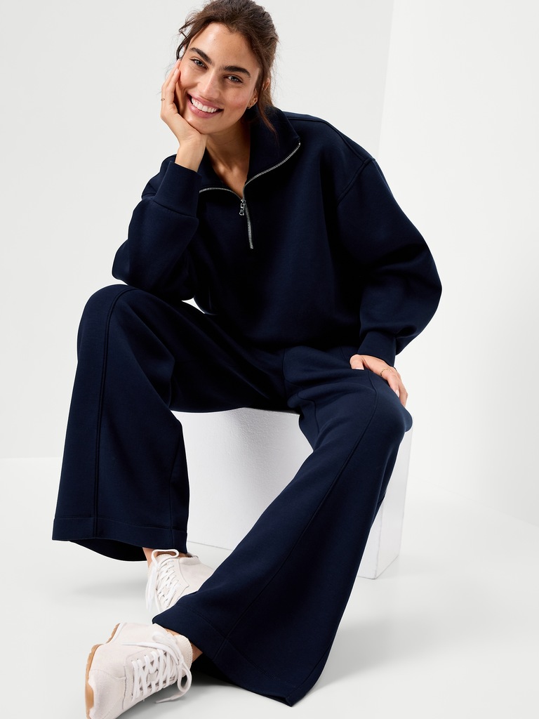 Bounce Fleece Half-Zip Pullover Sweatshirt