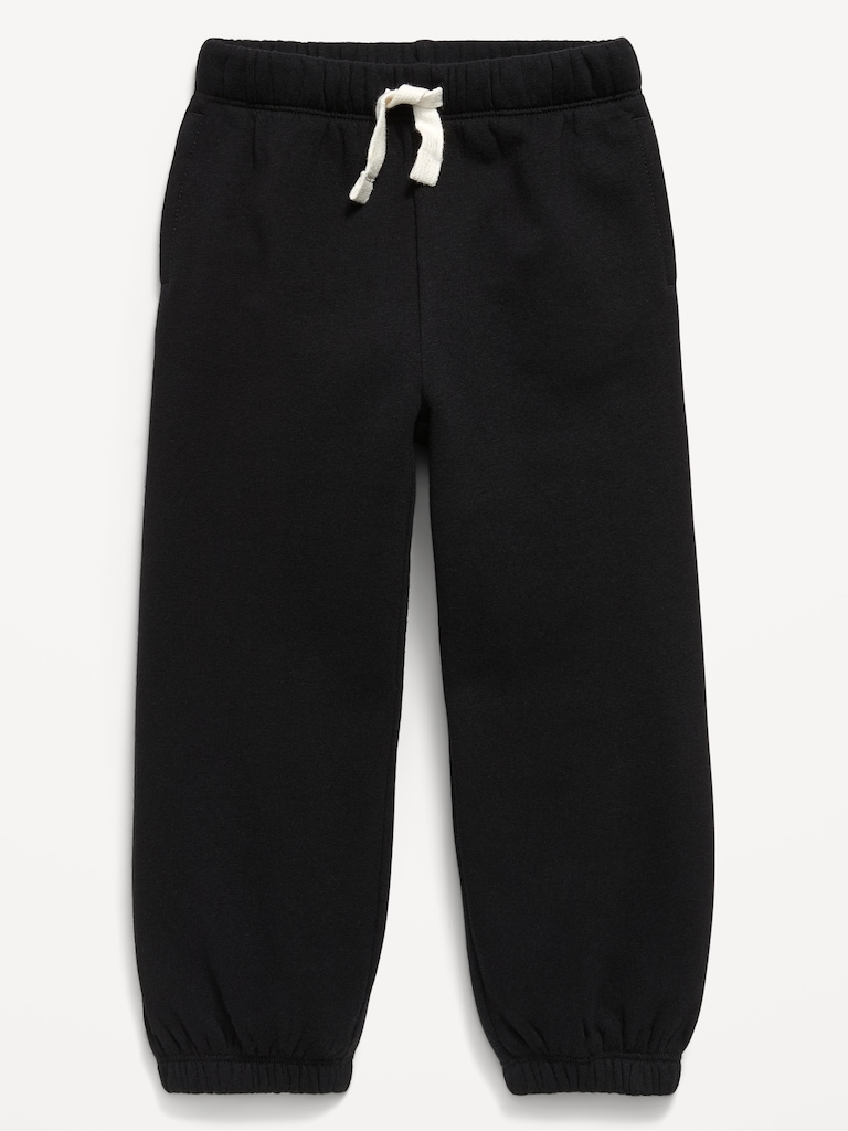 Pantalon de jogging en coton ouaté pour toute-petite fille