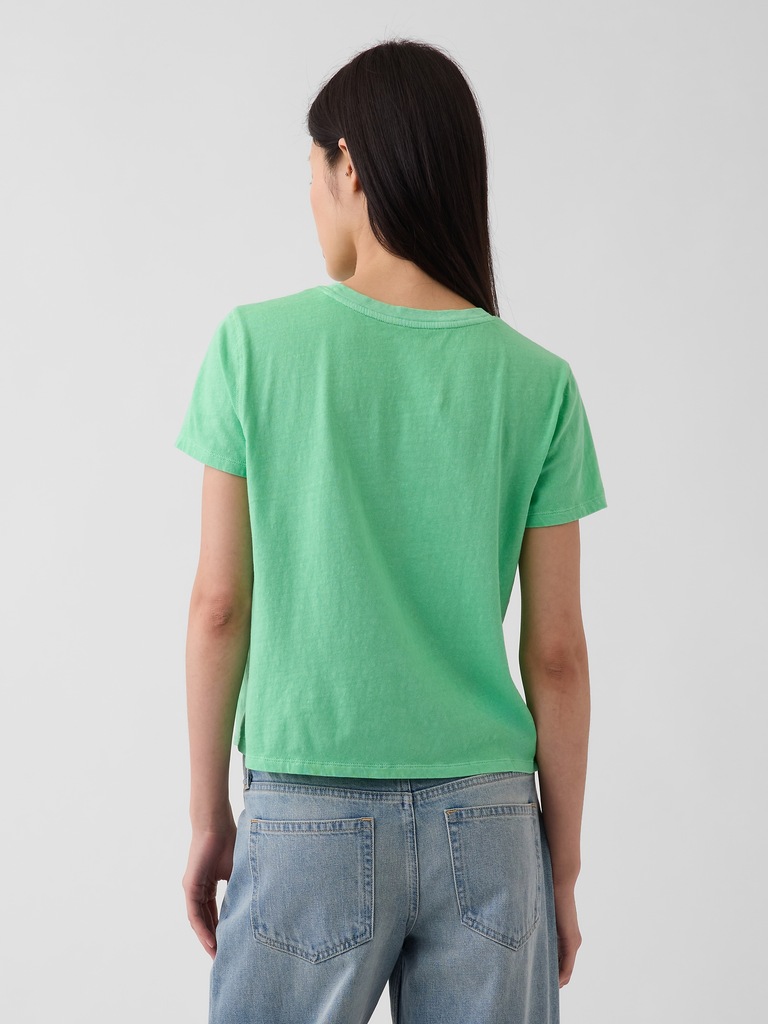 100% Cotton Authentic Shrunken Graphic T-Shirt