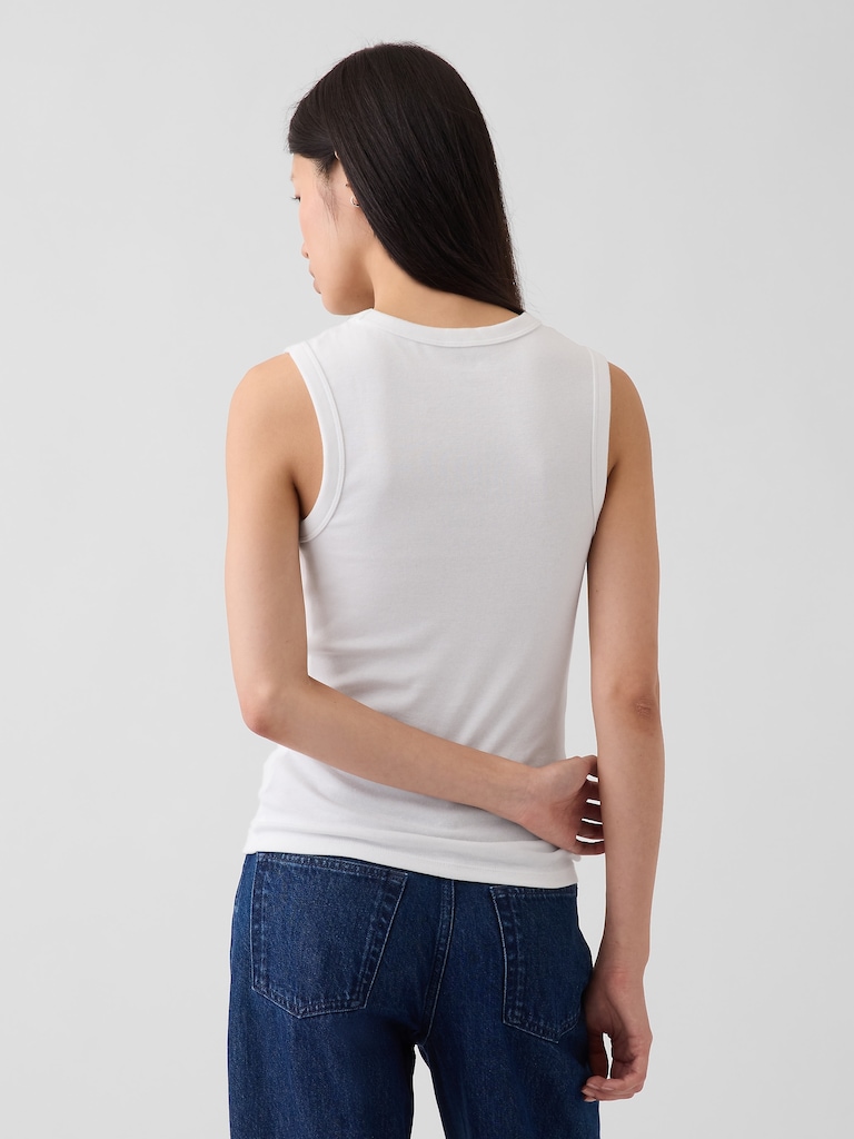 Modern Crewneck Tank Top