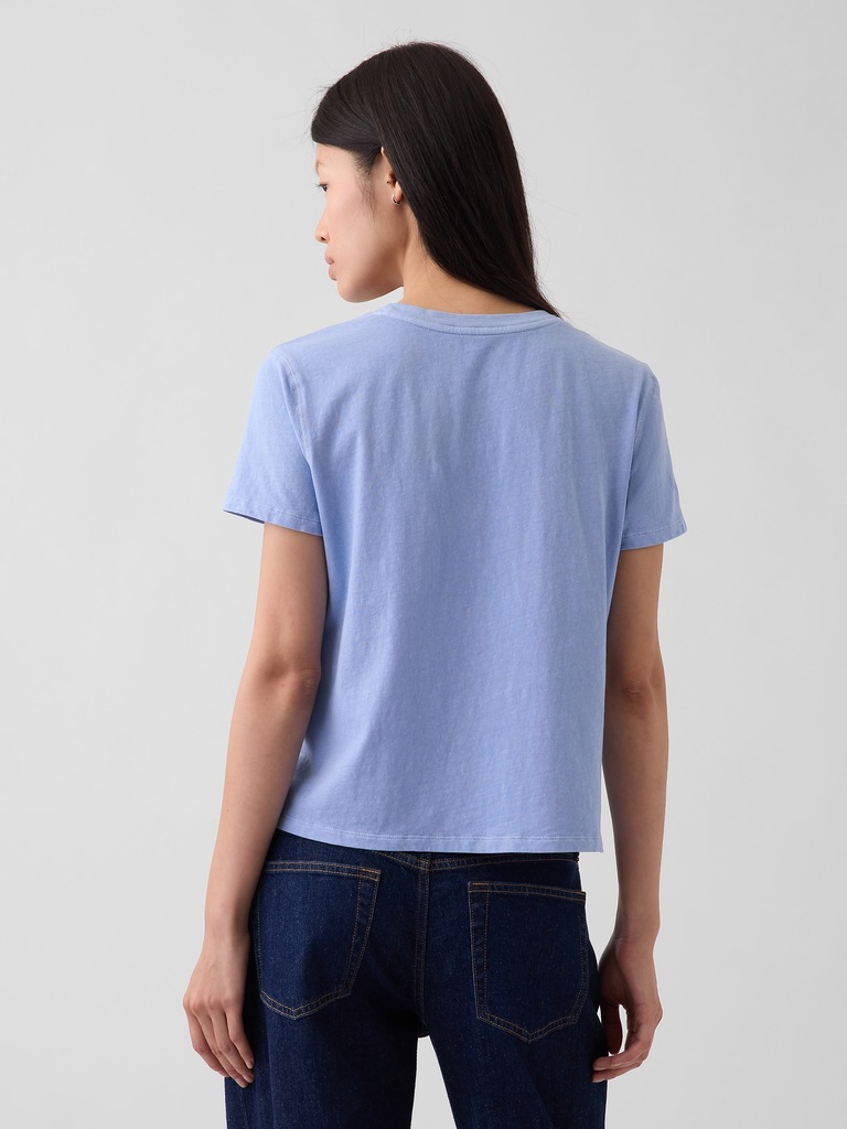 100% Cotton Authentic Shrunken Graphic T-Shirt